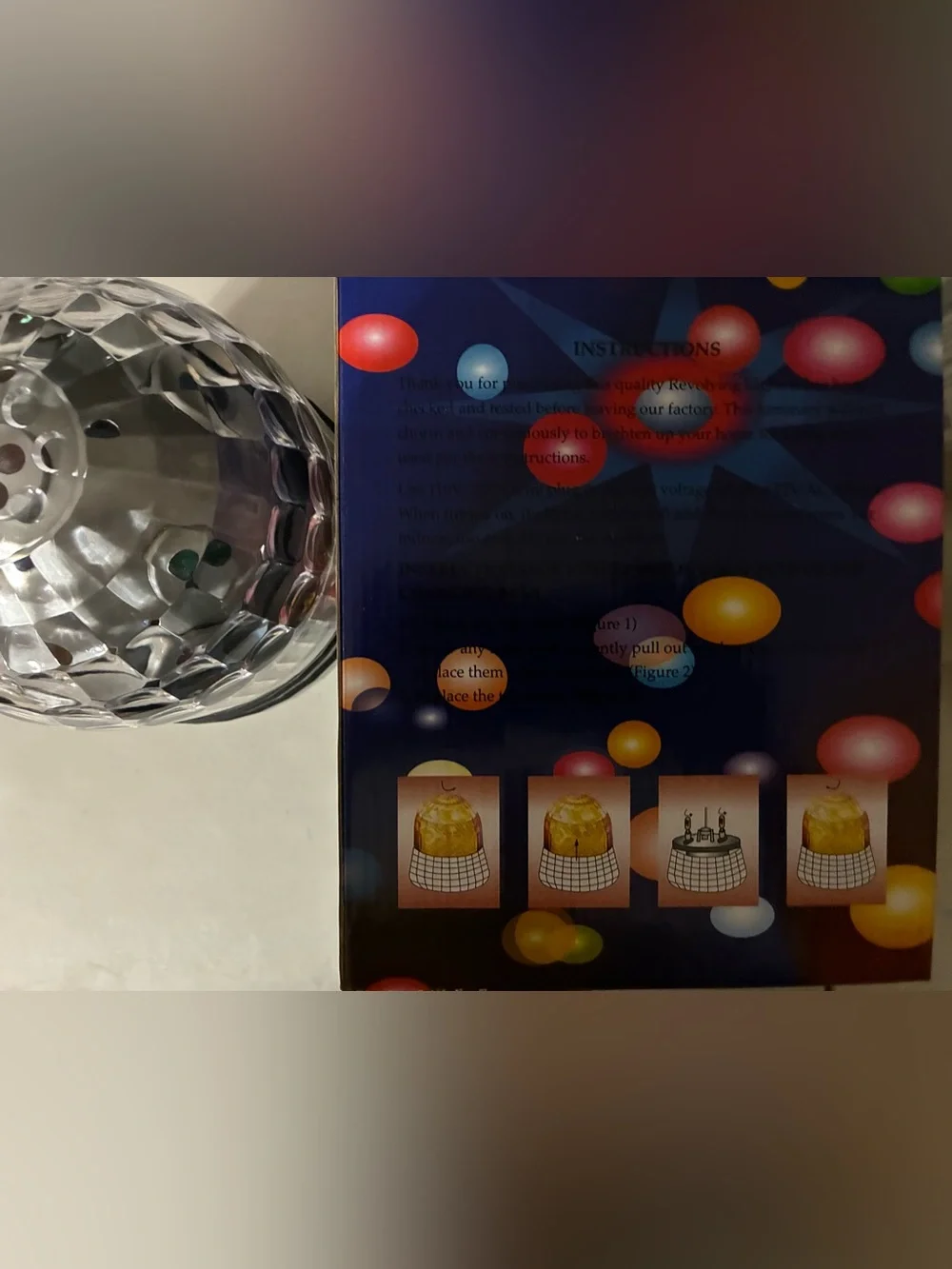 Revolving Party Light